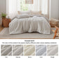 GentleSoft™ Clipped Jacquard Comforter Set