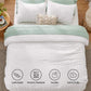 GentleSoft™ Clipped Jacquard Comforter Set