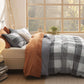 100% Cotton Reversible Floral Duvet Cover Set