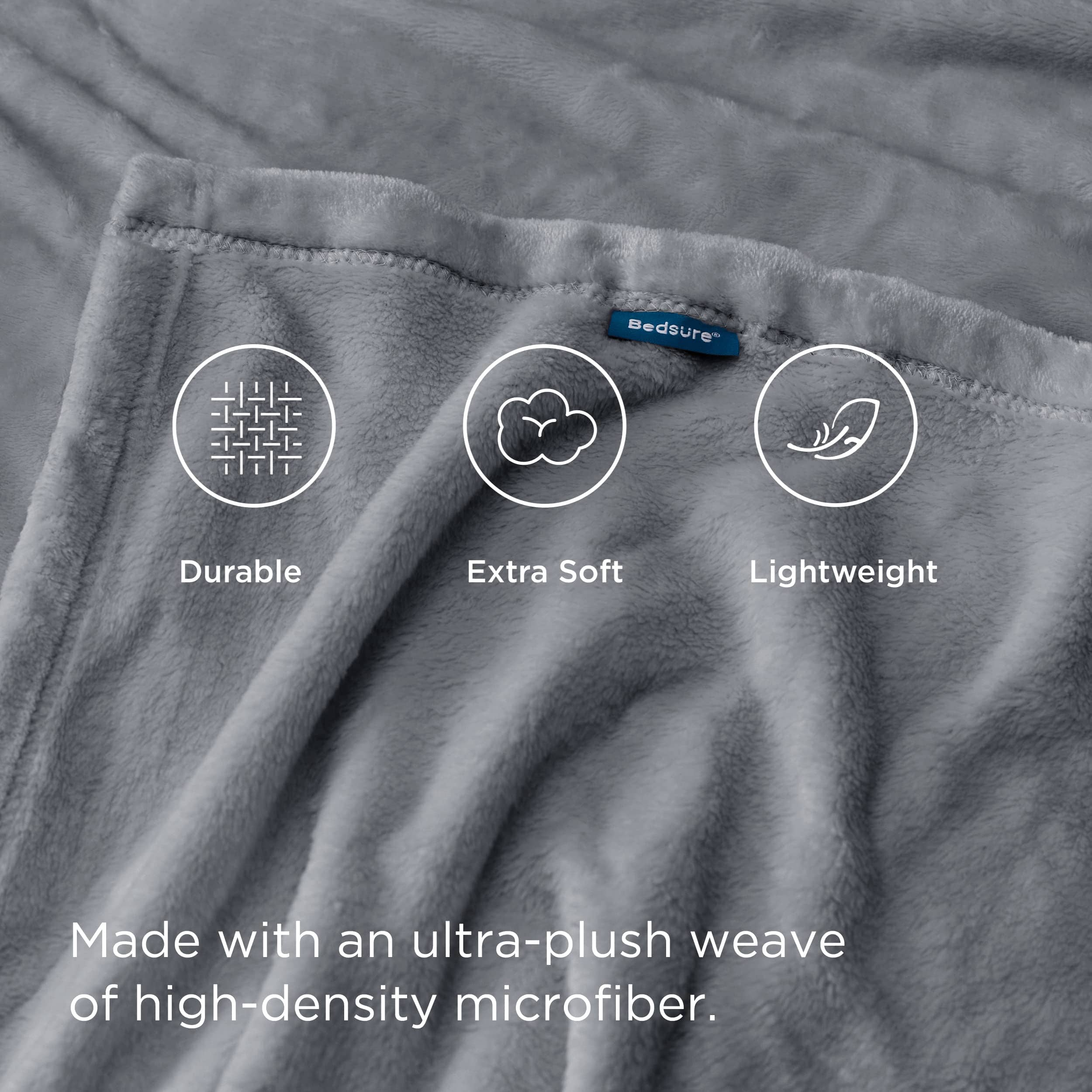 Bedsure microfiber fleece online blanket