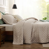 Bedsure Soft Ultrasonic Quilt Set