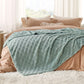 Jacquard Shaggy Sherpa Blanket