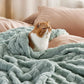 Jacquard Shaggy Sherpa Blanket