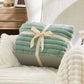 Jacquard Stripes Shaggy Sherpa Blanket