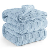 Jacquard Shaggy Sherpa Blanket