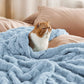 Jacquard Shaggy Sherpa Blanket