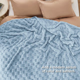 Jacquard Shaggy Sherpa Blanket