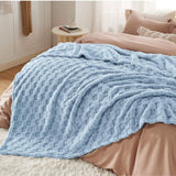 Jacquard Shaggy Sherpa Blanket