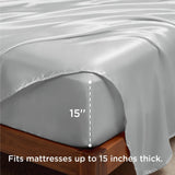 Bedsure Satin Sheet Set