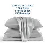 Bedsure Satin Sheet Set