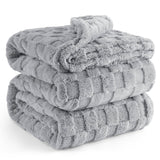 Jacquard Shaggy Sherpa Blanket