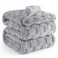 Jacquard Shaggy Sherpa Blanket