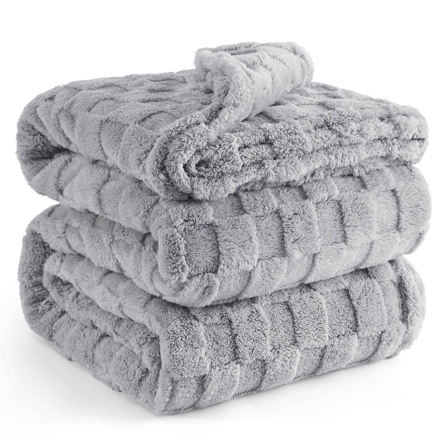 Jacquard Shaggy Sherpa Blanket