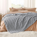 Jacquard Shaggy Sherpa Blanket