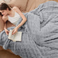 Jacquard Shaggy Sherpa Blanket