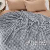 Jacquard Shaggy Sherpa Blanket