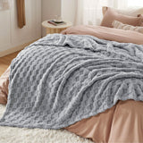 Jacquard Shaggy Sherpa Blanket