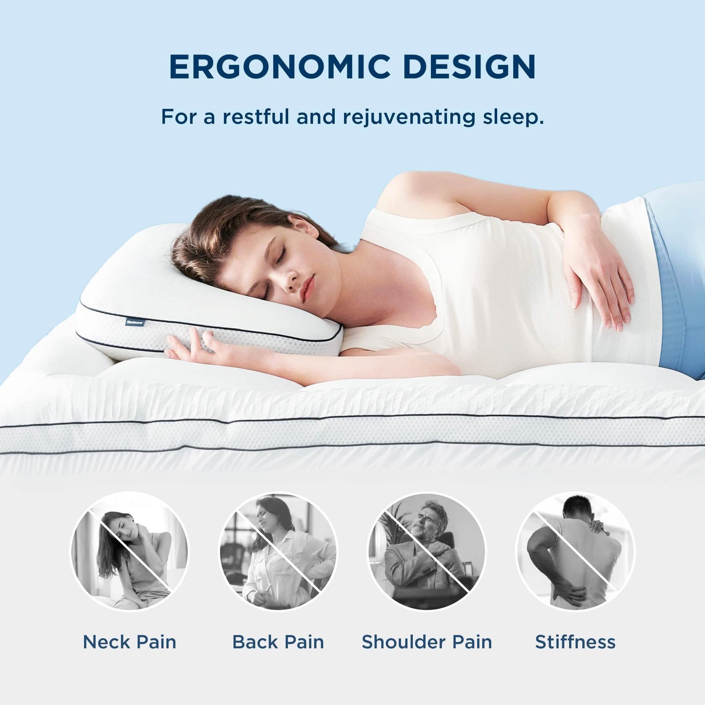 Cooling Slow-Rebound Pillow