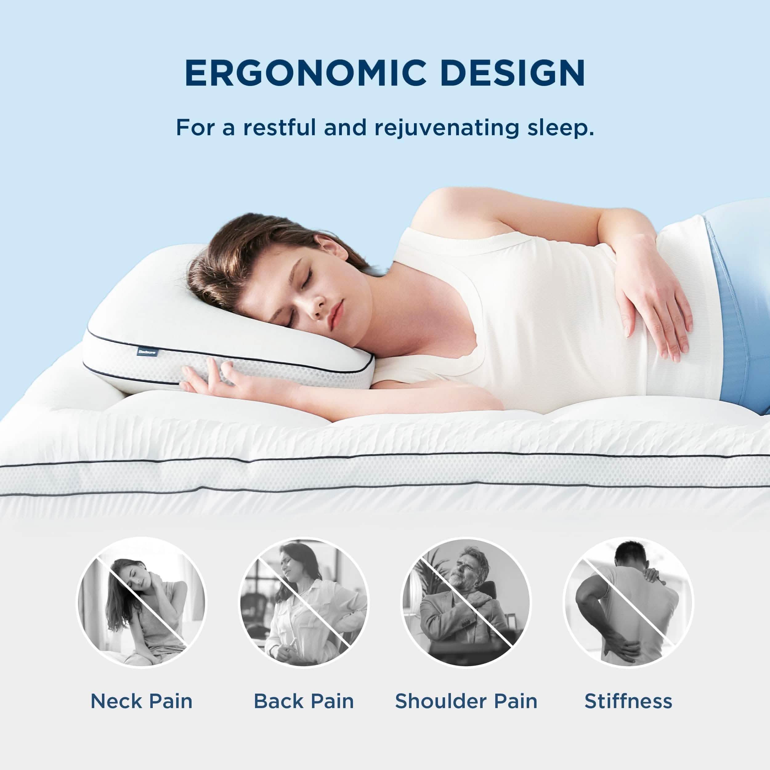 Cooling Slow-Rebound Pillow