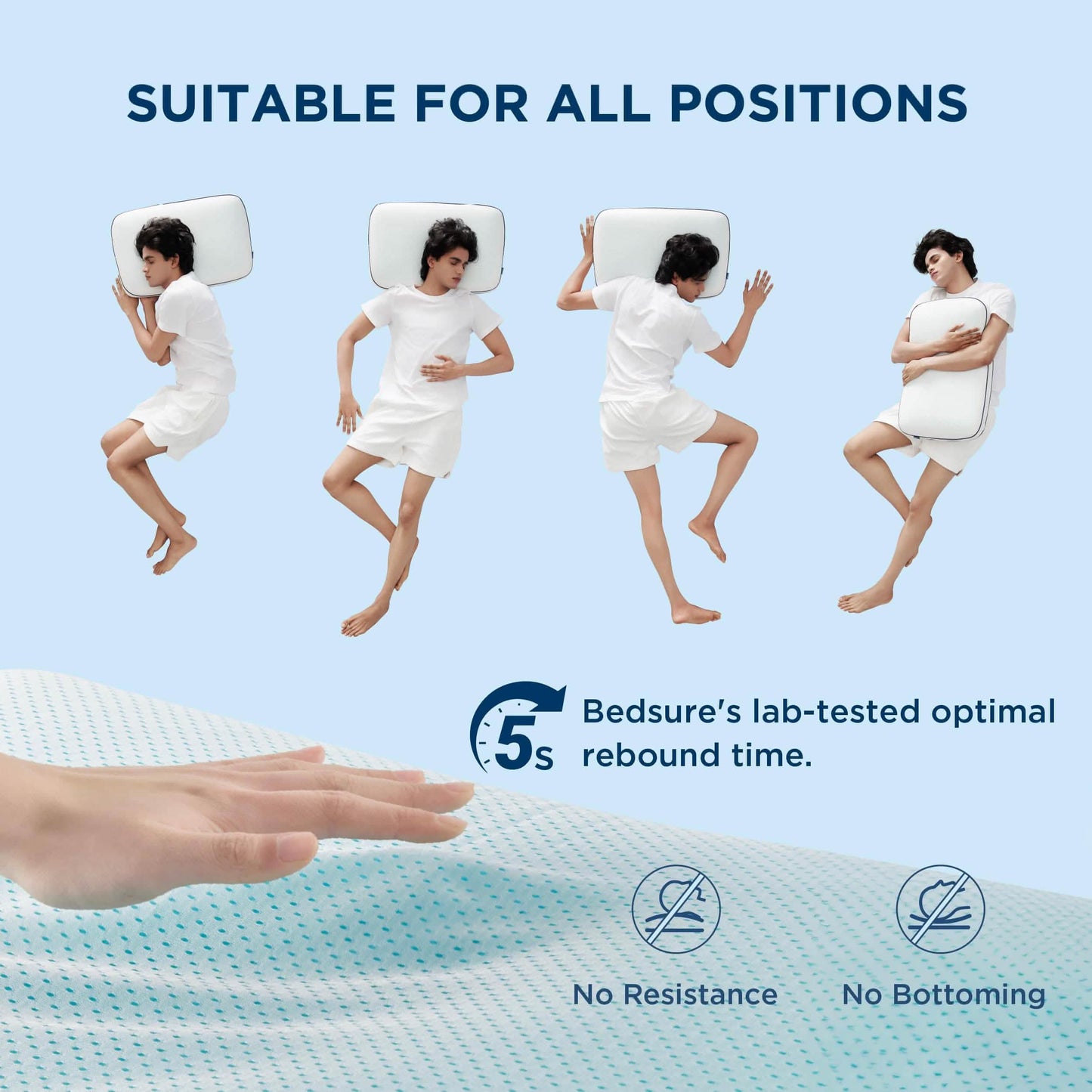 Cooling Slow-Rebound Pillow