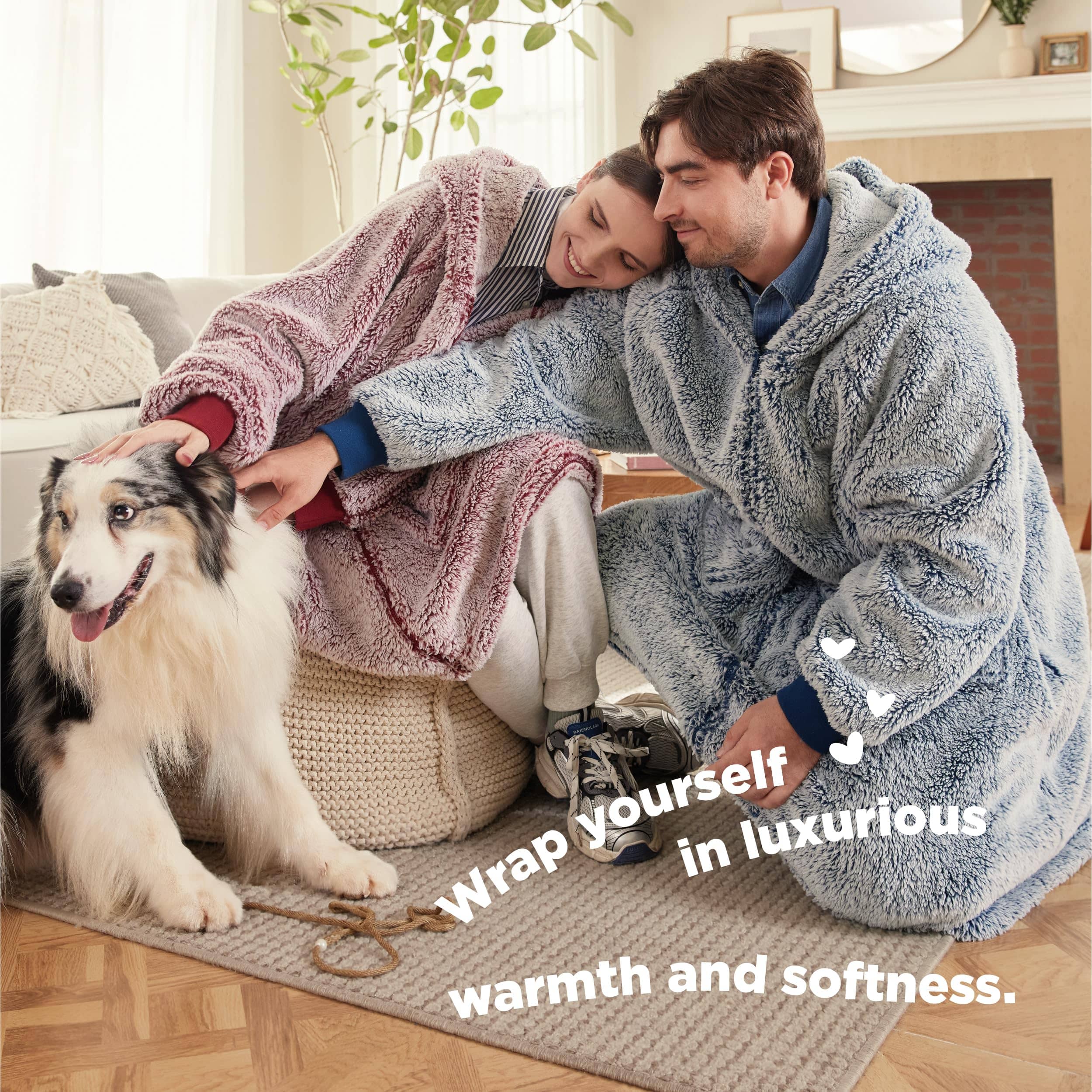 Wearable dog clearance blanket