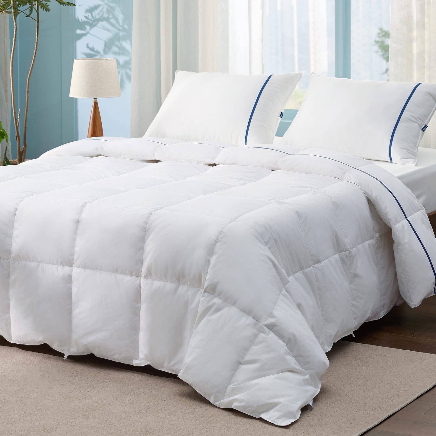 GentleSoft™ Goose Feather Down-20 Comforter