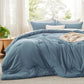 Prewashed Plain Comforter Set