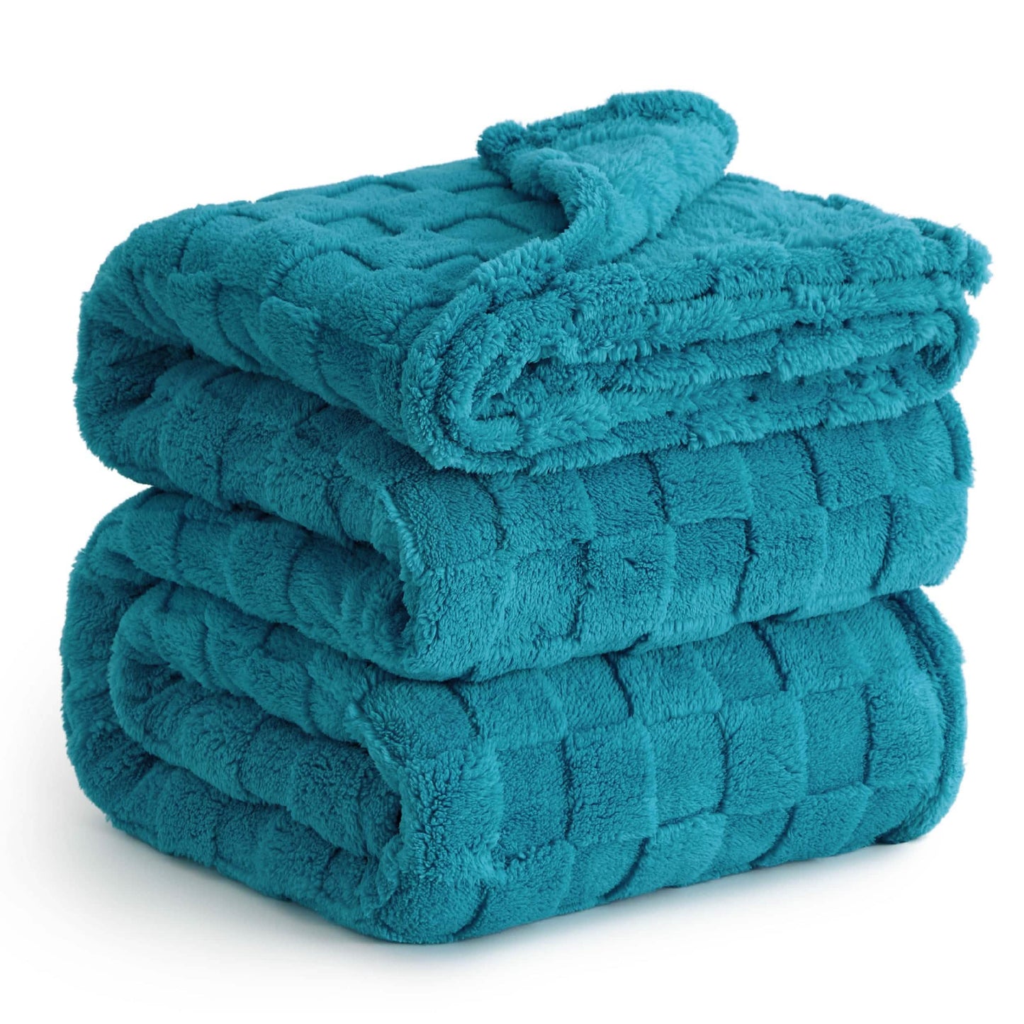 Jacquard Shaggy Sherpa Blanket