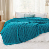 Jacquard Shaggy Sherpa Blanket