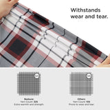 100% Cotton Tartan Plaid Printed Flannel Sheet Set