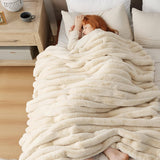 Plush Stripe Blanket
