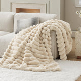 Plush Stripe Blanket