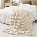 Plush Stripe Blanket