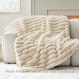 Plush Stripe Blanket