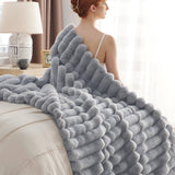 Plush Stripe Blanket