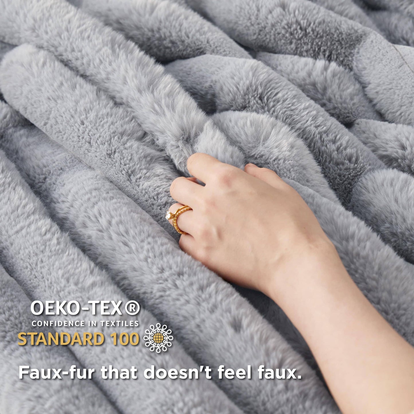 Plush Stripe Blanket