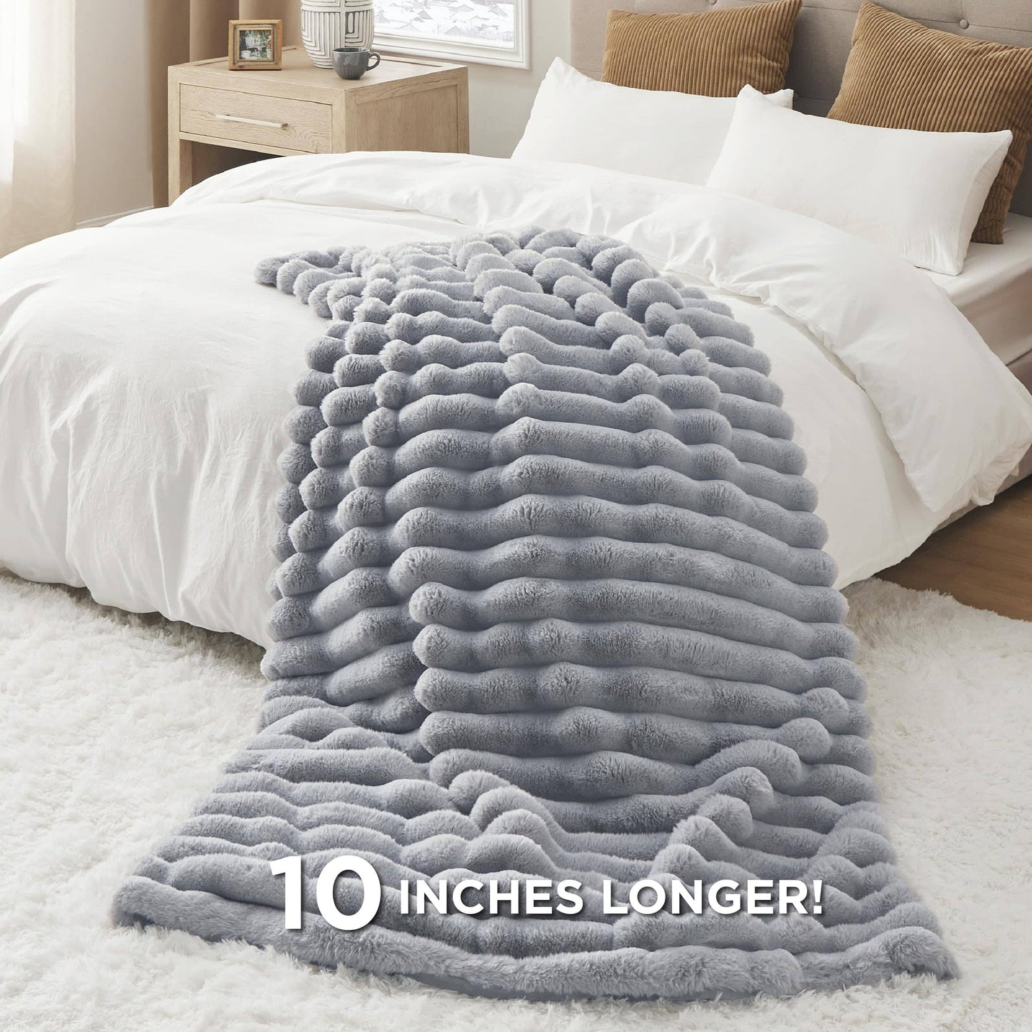 Plush Stripe Blanket