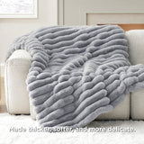 Plush Stripe Blanket