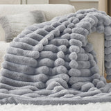 Plush Stripe Blanket