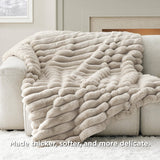 Plush Stripe Blanket