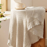 Decorative Woven Throw Blanket