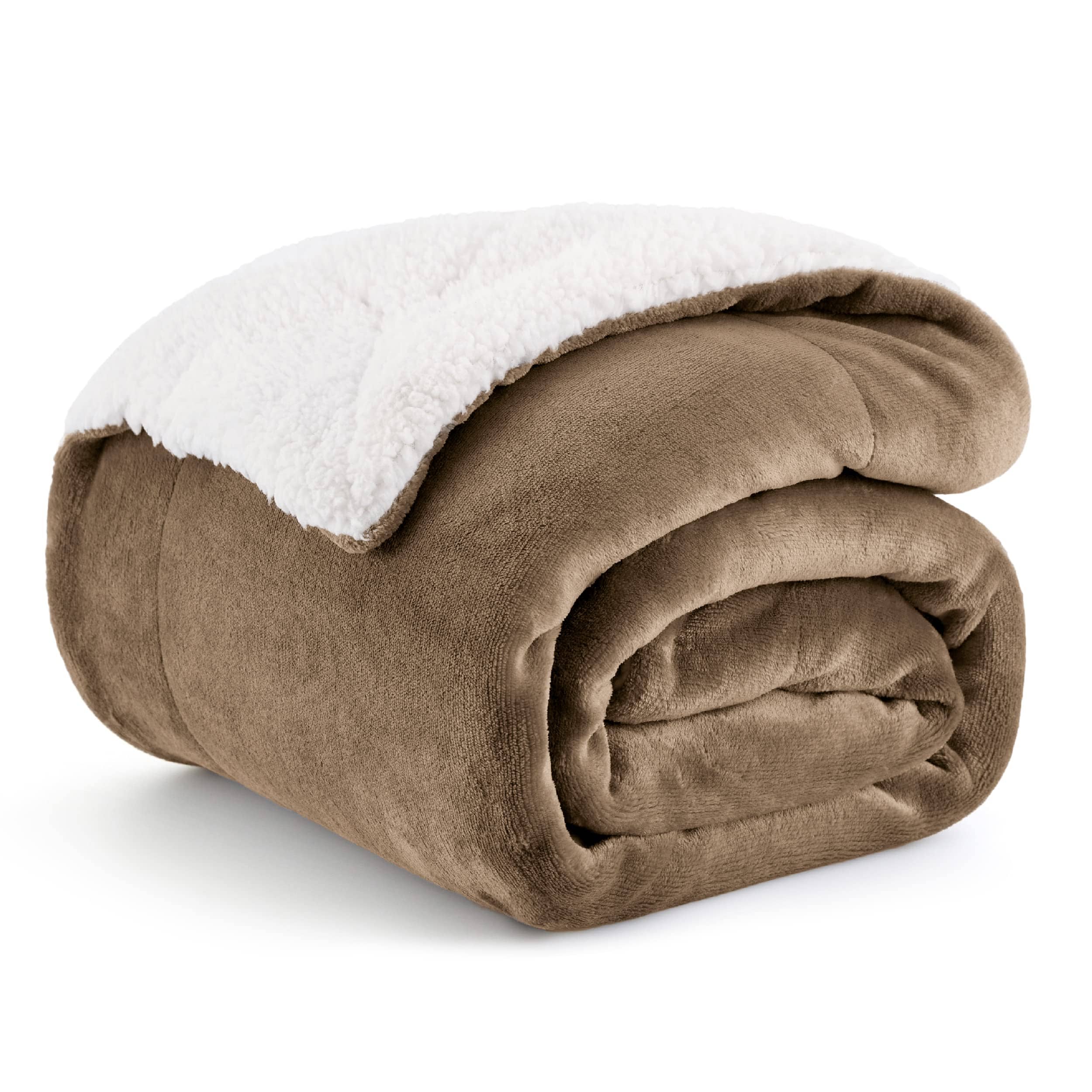 Sherpa and Fleece Reversable Blanket