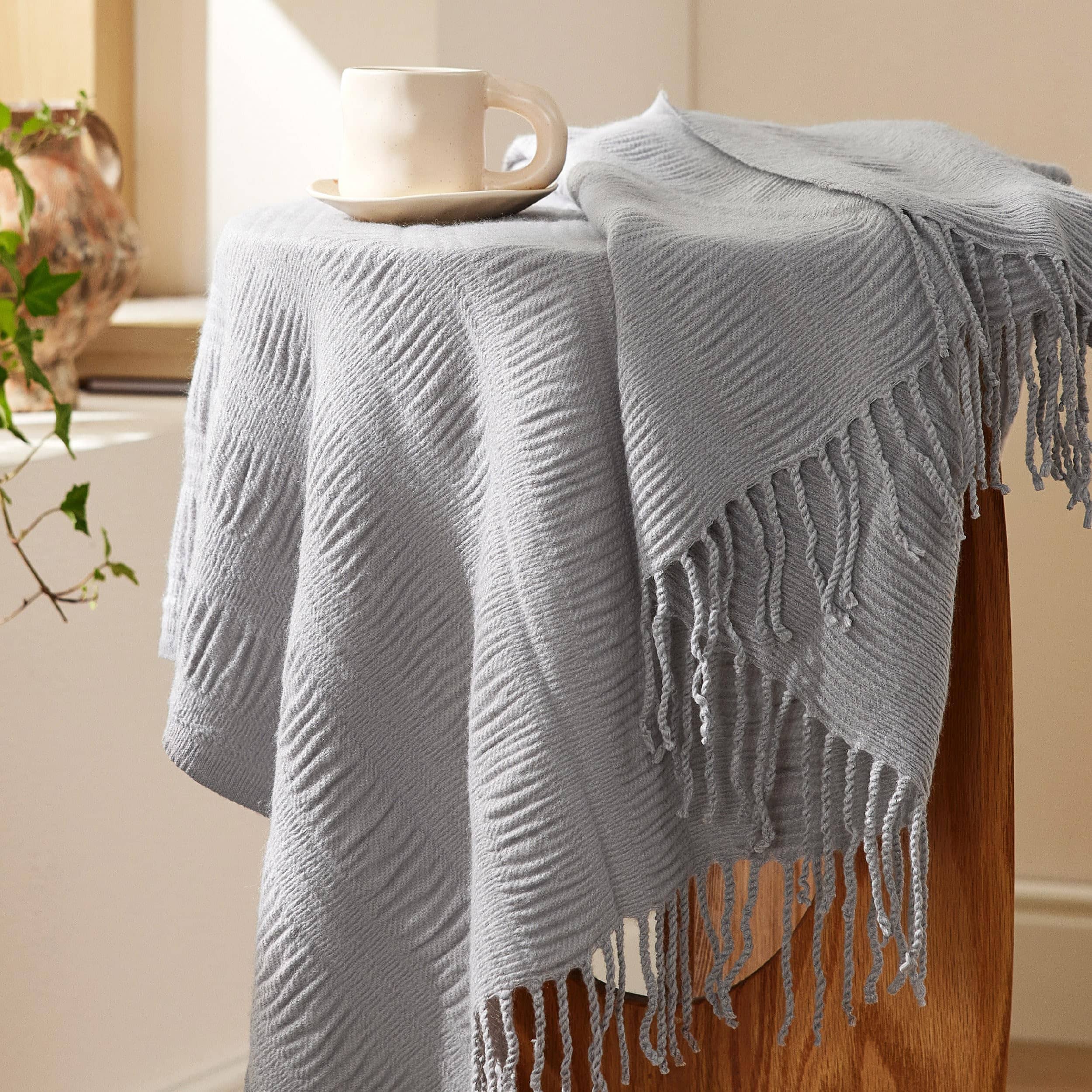 Decorative Woven Throw Blanket