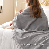 Decorative Woven Throw Blanket