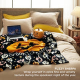 Bedsure Halloween Fleece Throw Blanket