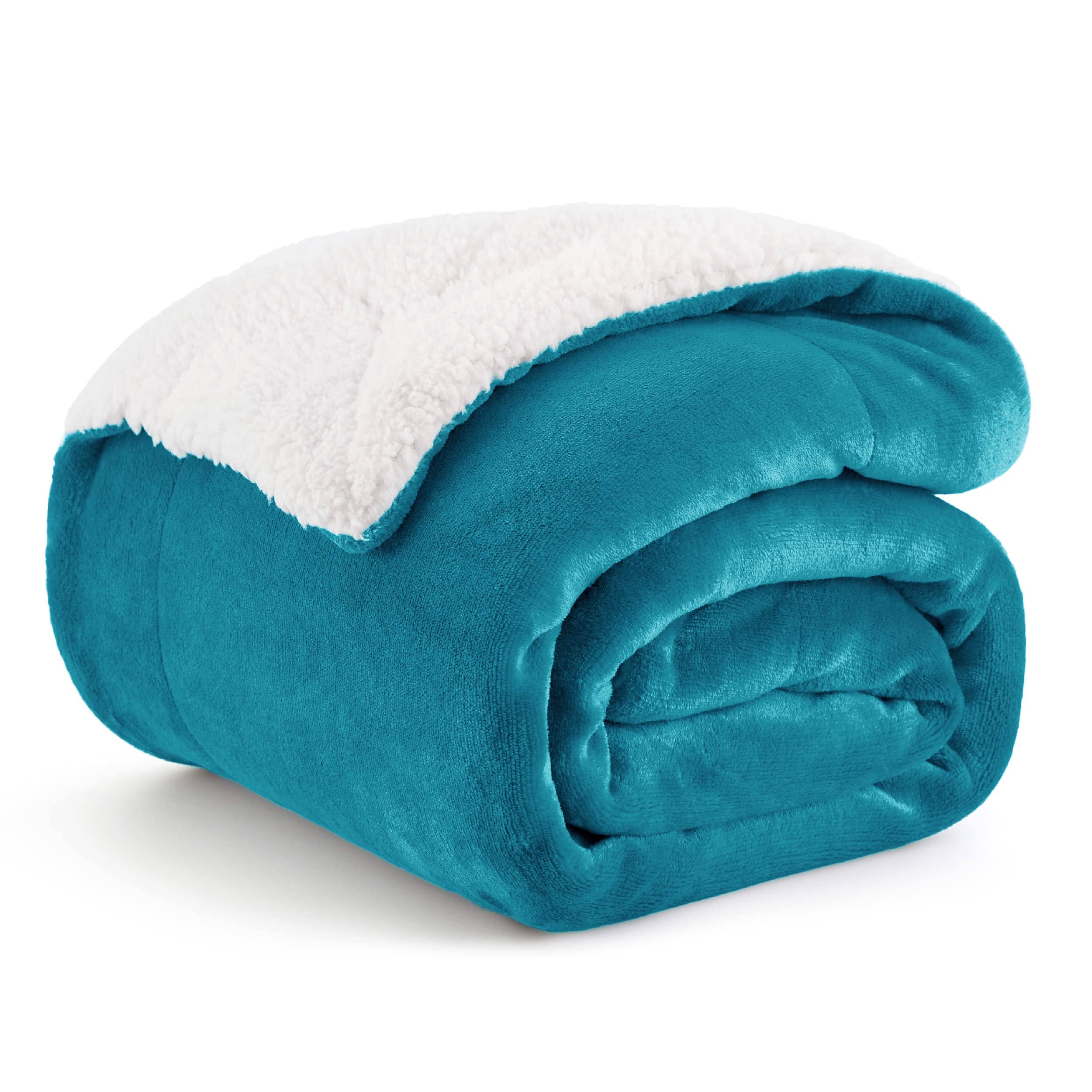 Sherpa and Fleece Reversable Blanket