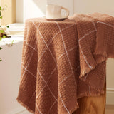 Decorative Woven Throw Blanket