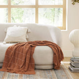 Decorative Woven Throw Blanket