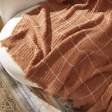 Decorative Woven Throw Blanket