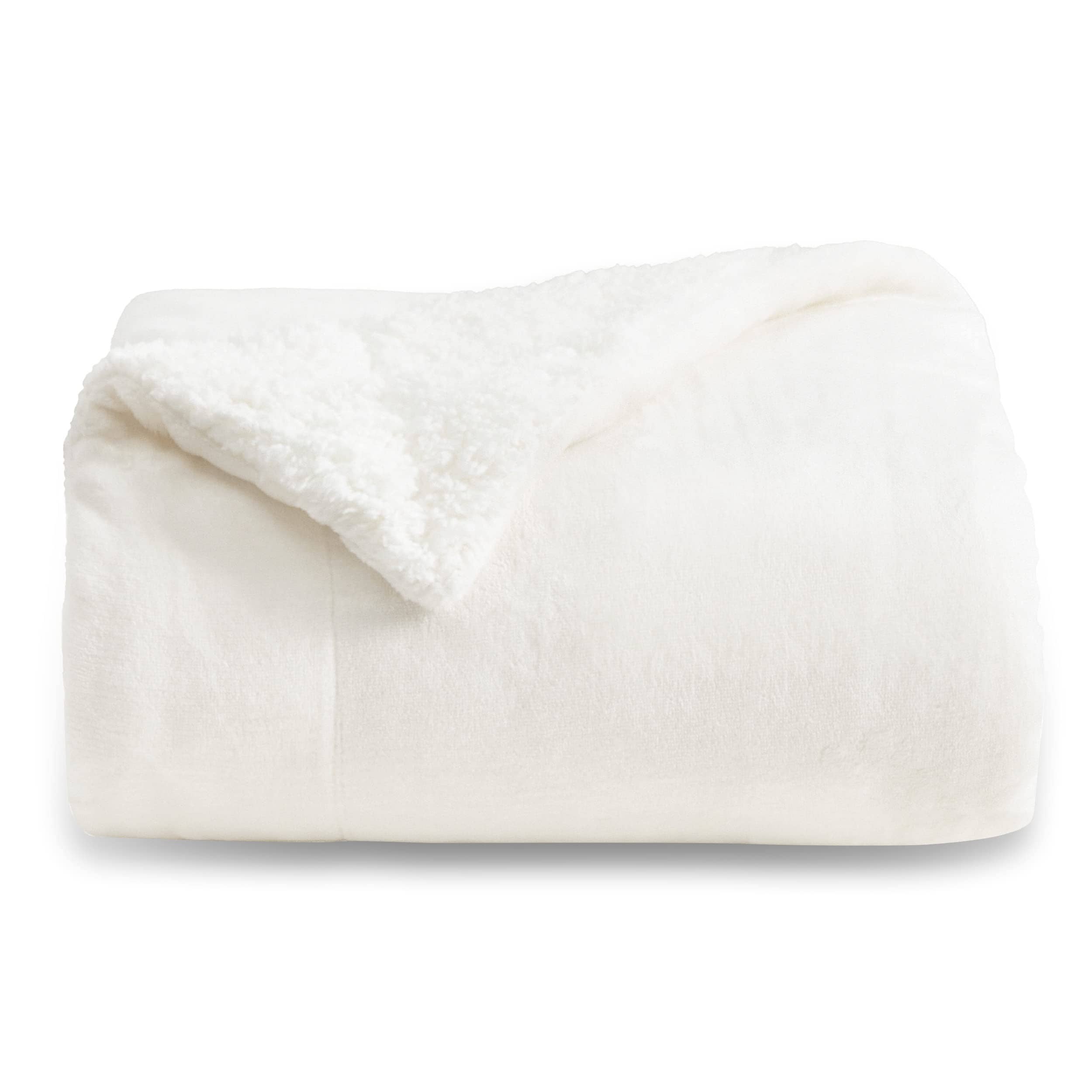 Sherpa and Fleece Reversable Blanket